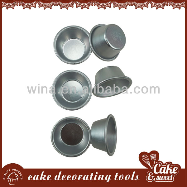 FDA & LFGB Metal baking mold cup cakes decoration