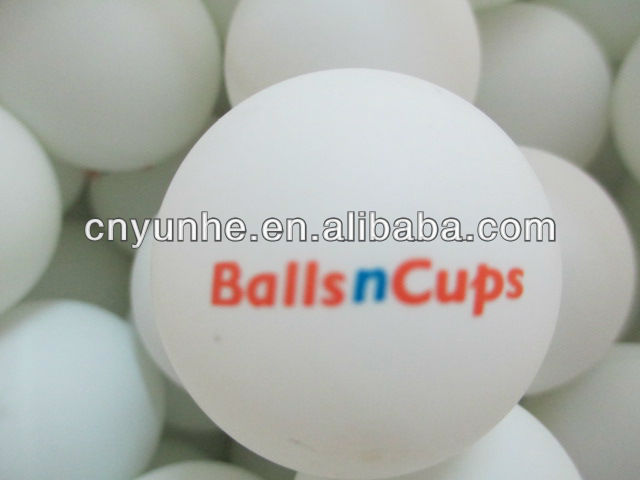 バルクパッキングセルロイド40mmビールピンポンゲームボールあなたのロゴがプリントされ問屋・仕入れ・卸・卸売り