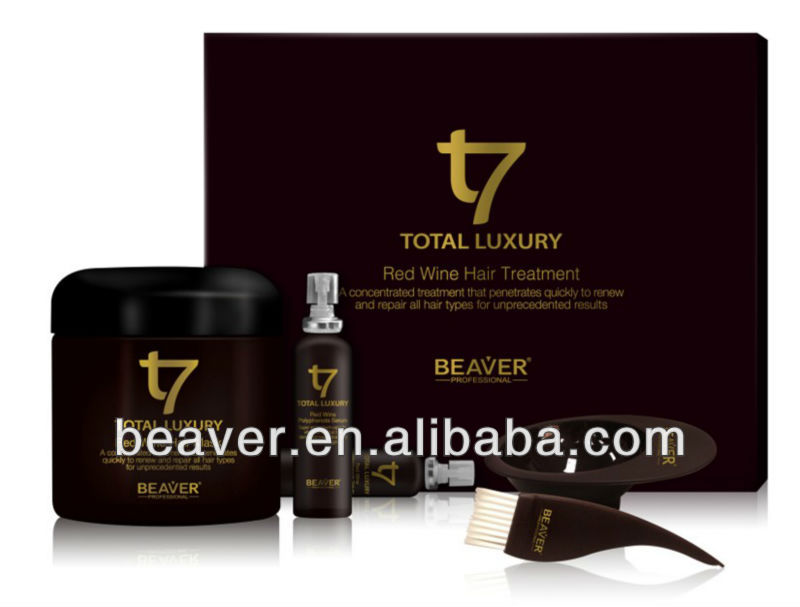 Rich red wine damaged hair care professional salon hair mask,China