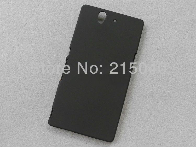 Hight Quality Rubber Matte Plastic Hard Back Case Cover for Sony Xperia Z Yuga C6603 L36h L36i C660X, SON-001 (1)