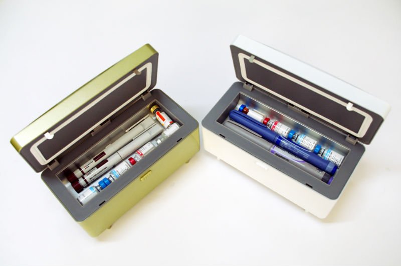 インシュリン、ワクチン、インターフェロンを貯える糖尿病プロダクトNovolinのクーラー箱の蓄電池外箱問屋・仕入れ・卸・卸売り