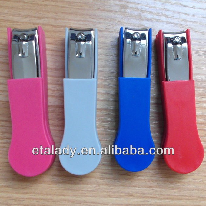 plastic nail clipper with catcher