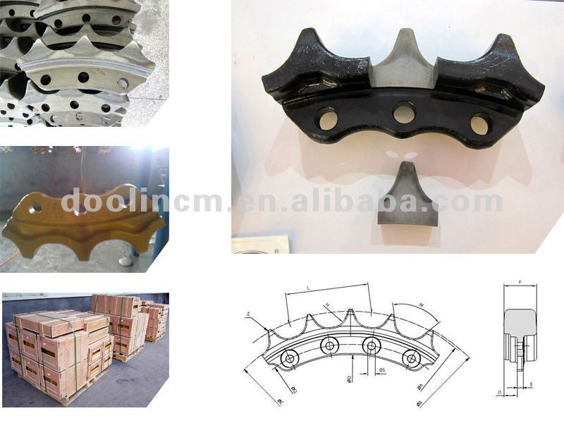 ブルドーザーd6dセグメントgroup/歯のスプロケット用セグメントブルドーザーの部品問屋・仕入れ・卸・卸売り