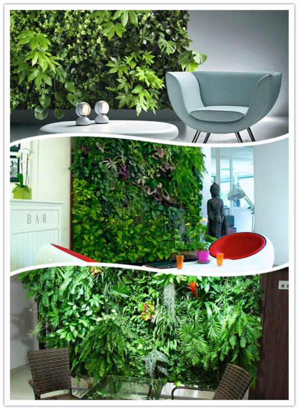 卸売垂直庭園の緑の壁/人工緑の壁/人工観葉植物問屋・仕入れ・卸・卸売り