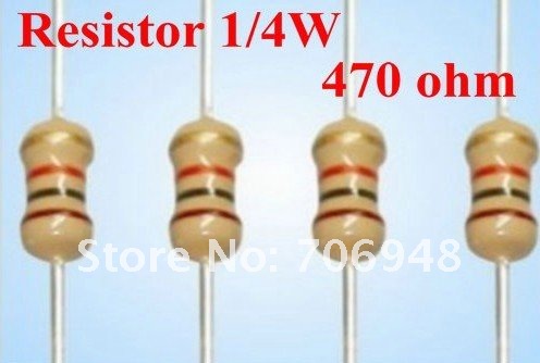220 Ohm 1//4W Carbon Film Resistor 5/% X50