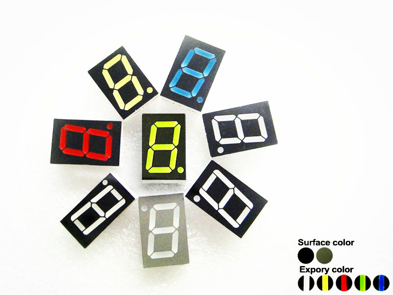 China manufacturer smd 7 segment led display 0.39 inch smd display 7 segments