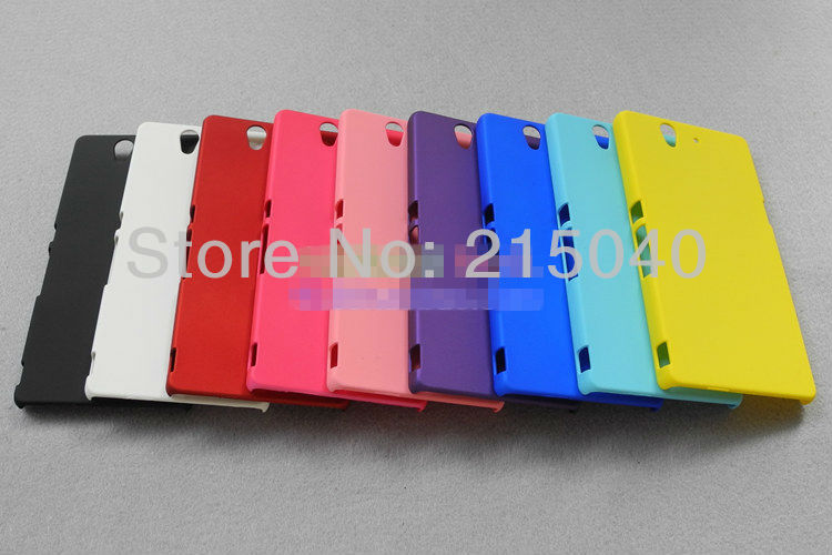 Hight Quality Rubber Matte Plastic Hard Back Case Cover for Sony Xperia Z Yuga C6603 L36h L36i C660X, SON-001 (4)