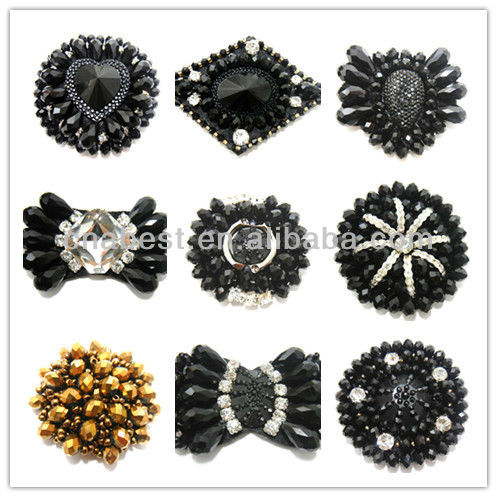 卸売最新のファッションラインストーンアクセサリーラインストーンのバックル、 靴の装飾問屋・仕入れ・卸・卸売り