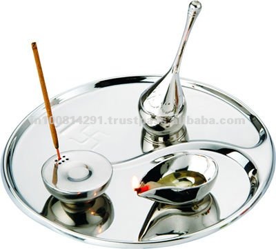 Indian Pooja Thali - Indian Wedding Giveaway Gifts - Buy Indian Pooja ...