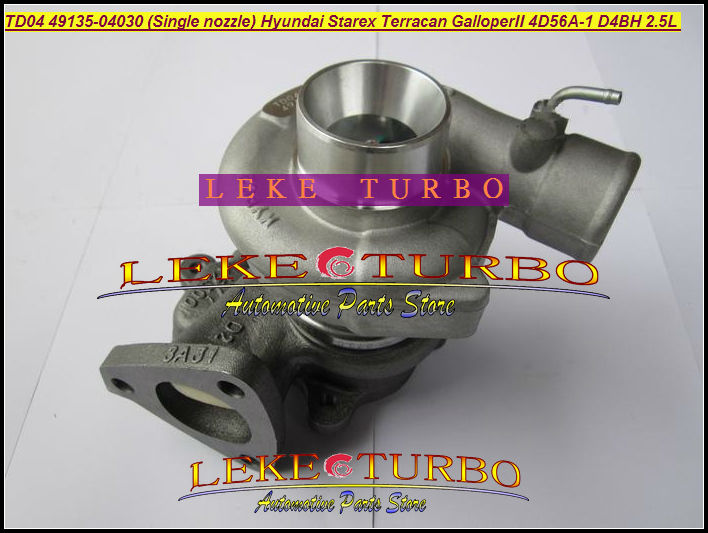 TD04 TF035 49135-04030 28200-4A210 turbo turbocharger For Hyundai Starex Libero Terracan Galloper II 2.5L 4D56A-1 D4BH