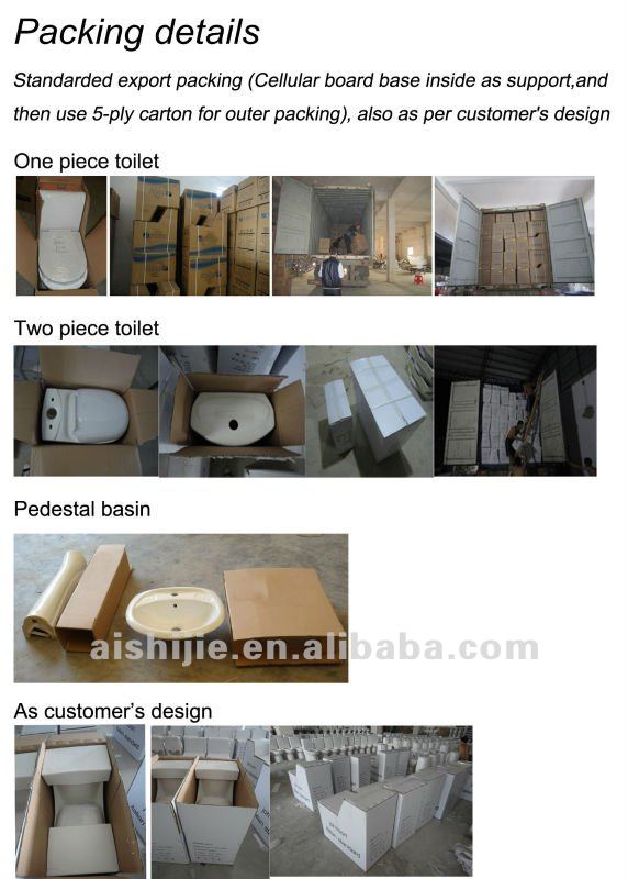 バスルームのデザインワンピーストイレ衛生陶器a3118屋外トイレ仕入れ・メーカー・工場