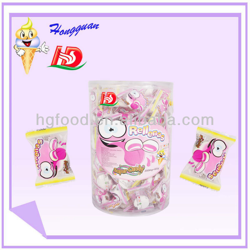Bottle packaging marshmallow