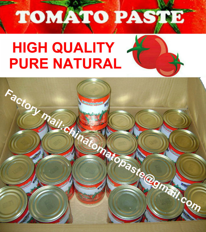 Canned Tomato Paste 400g/tin Normal Open