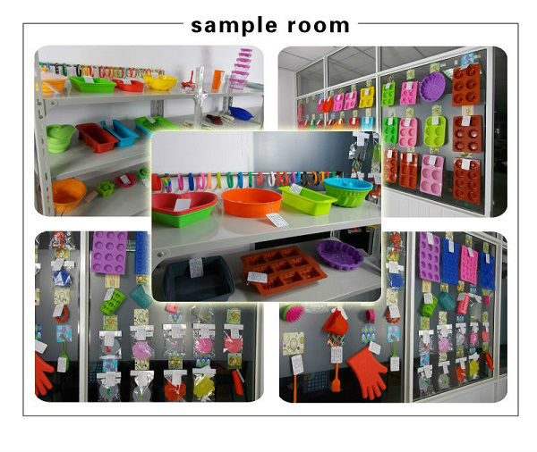Folding Flower Shape 8 Cups Silicone mould for cake decoration