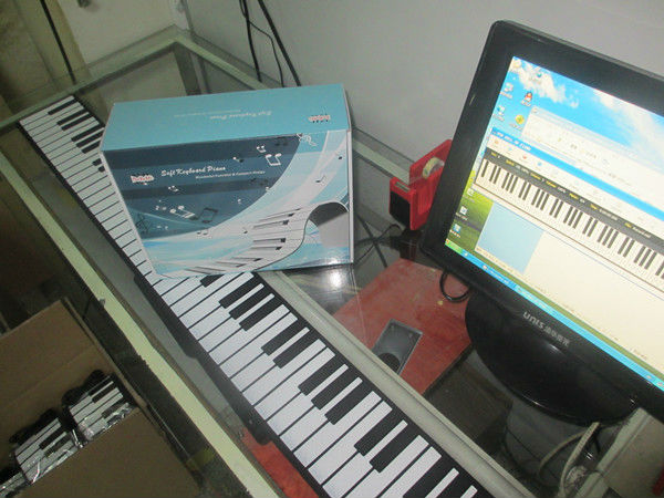 88キー柔軟な電子ピアノをロールアップピアノの鍵盤問屋・仕入れ・卸・卸売り