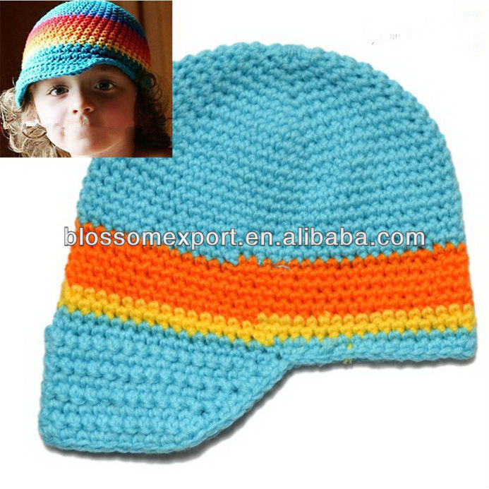 New Design Baby Boys Knitting Baseball Hats - Buy Knit Baseball Hat Pattern,K...