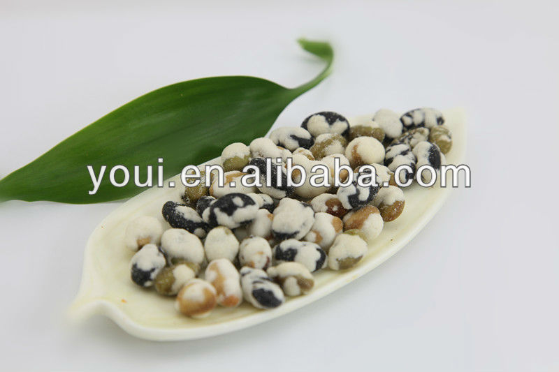 Wasabi Flavor Roasted Edamame, Dry Soy Beans