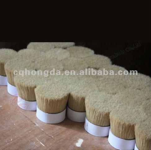 Chungking Double Boiled Bristles 40%tops-90%tops,Pure Pig Bristle