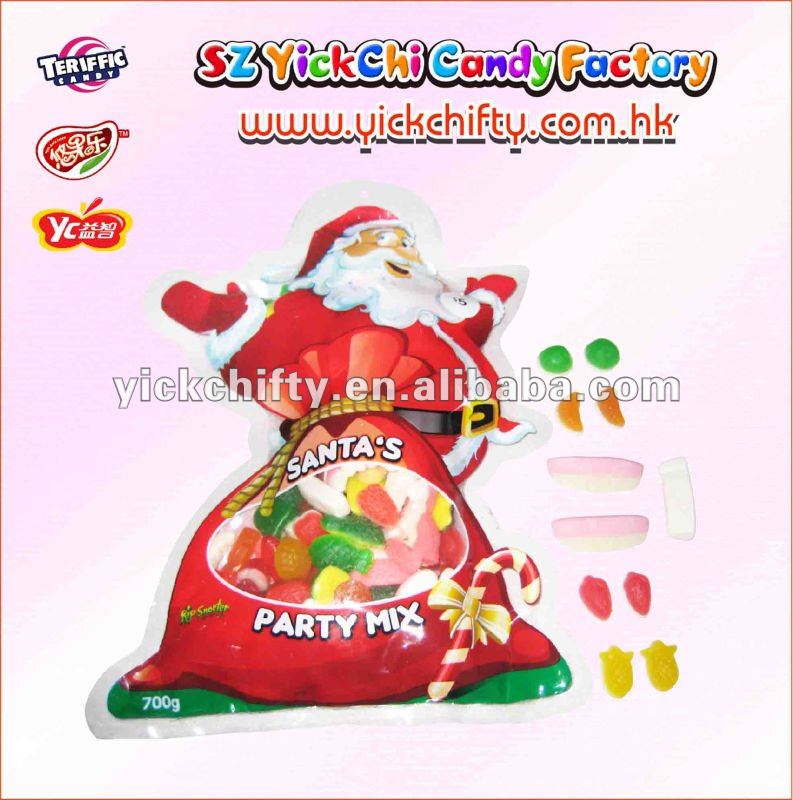 Yickchi Christmas boot candy in mixed fruity flavour(TFXMAS-008).