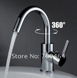 Free shipping single lever brass kitchen and lavatory faucet chrome