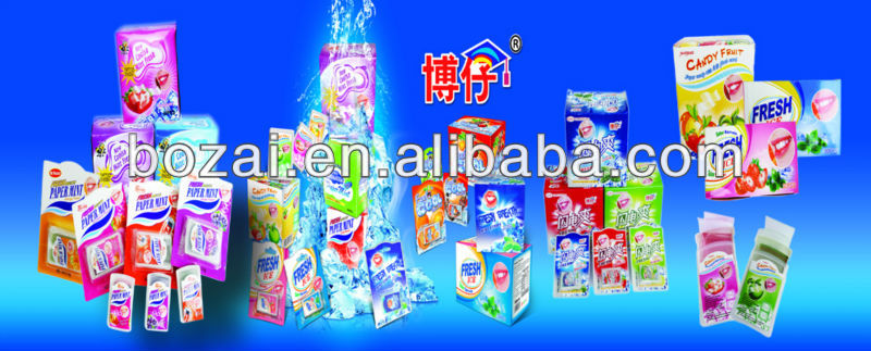 Names For Confectioneries of breath mint strip