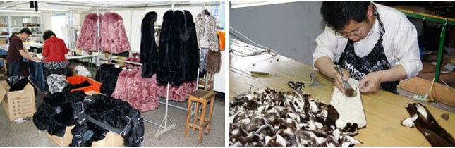 スーツスタイルcx-g-a-57bファッションウサギの毛皮の衣服問屋・仕入れ・卸・卸売り
