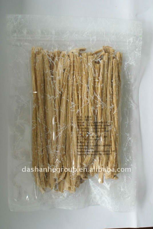 Dried beancurd stick and soy bean product and dried food