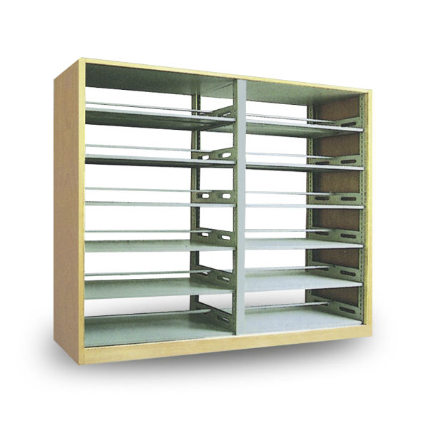 木製金属製の本棚を保護し/本棚ライブラリのためのダブルフェイス仕入れ・メーカー・工場