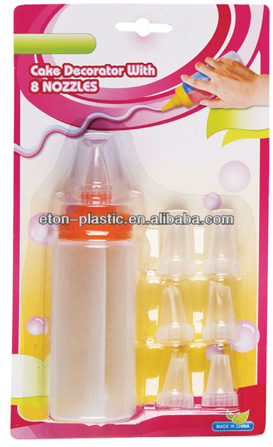 7pc deluxe cup cake decorating set