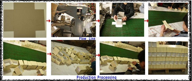 Customize round cardboard gift box for champagne
