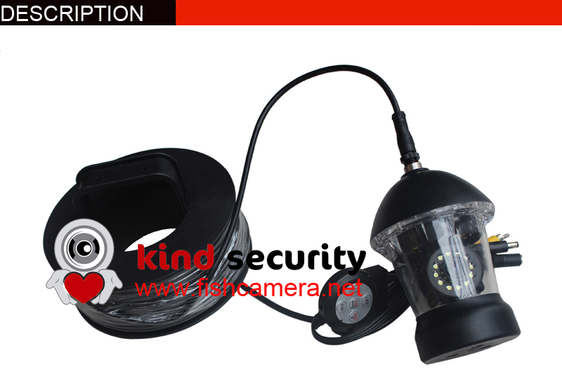 50m 360 Degree Rotation PTZ SONY CCD Underwater Camera,PTZ Waterproof