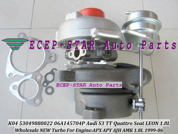 K04 53049700022 53049880022 06A145704P TURBO FIt for Audi S3 TT Quattro Seat LEON 1.8L 1999-06 APX APY AJH AMK Turbocharger (3)