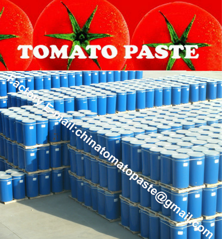 Aseptic packaging tomato paste Tomato Paste 28-30 Brix