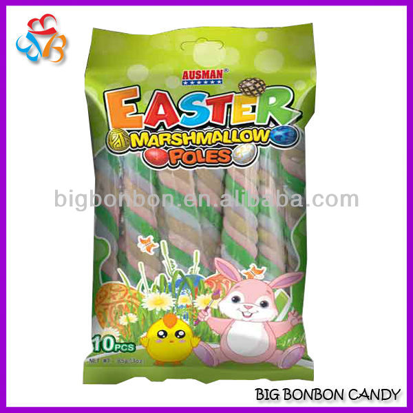 Valentine's Long Twist Marshmallow Candy
