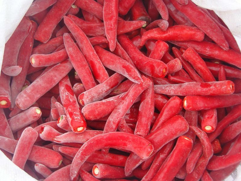 deep frozen foods (frozen chilli) with FDA BRC,HALAL,HACCP,KOSHER