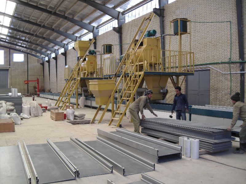 2013 New Type eps mgo foam board production line