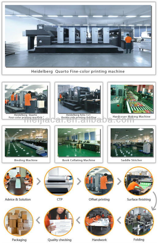 中国安いダイカットのポケットパンフレット印刷工場