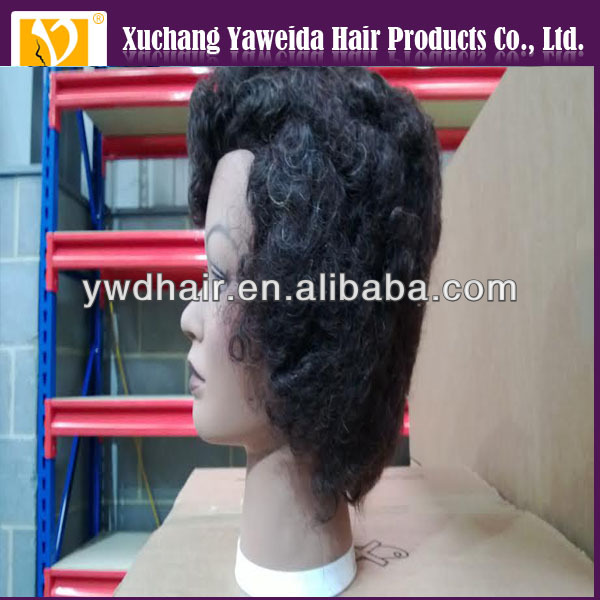 100%人毛卸売トップqualityafroトレーニングマネキンヘッドアフリカアメリカマネキンヘッド用ヘア学校仕入れ・メーカー・工場