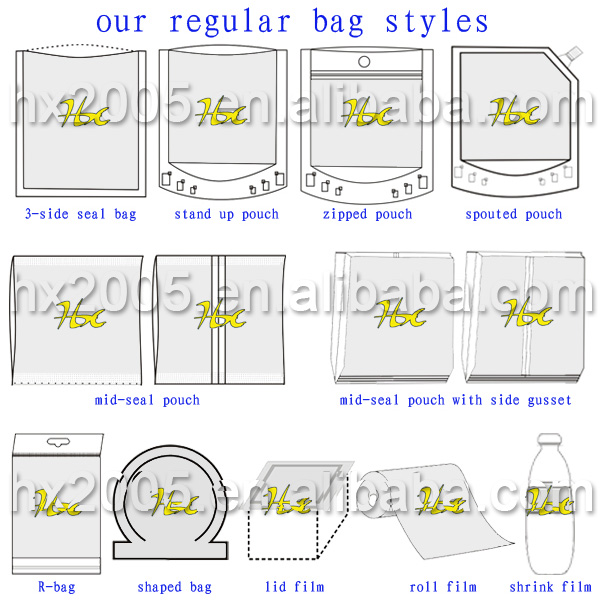 custom printed empty mini tea bags