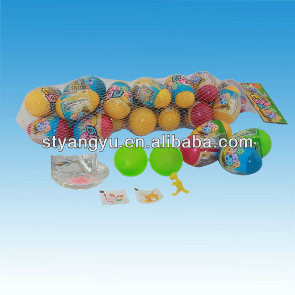 Dinosaur Egg Toy with Candy (1g popping candy+2 tattoo+1 small toy)