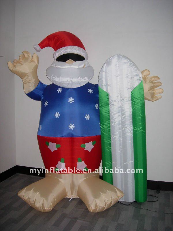 inflatable LED bear for christmas