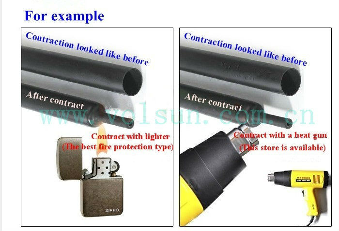 How to use heat shrink tube