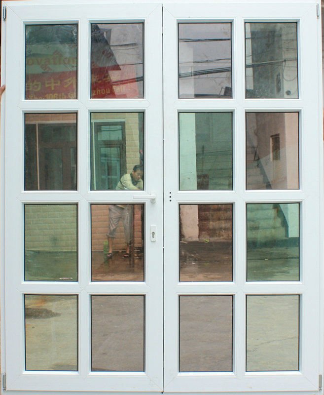 Upvc Half Panel Half Glass Door,Half Glass Wood Looks Door Buy Half Glass Door,Interior Glass