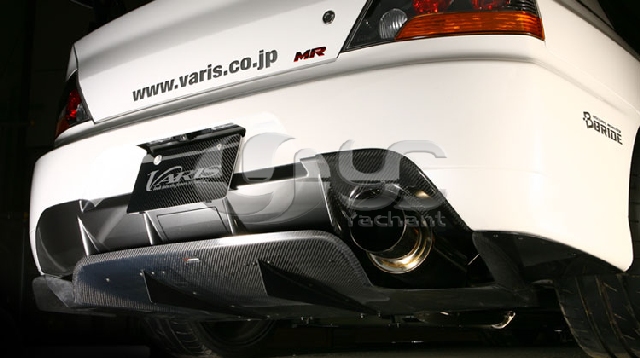 三菱進化2005年から2007年evo9jdmvarisスタイル炭素繊維リヤバンパーのディフューザキット問屋・仕入れ・卸・卸売り