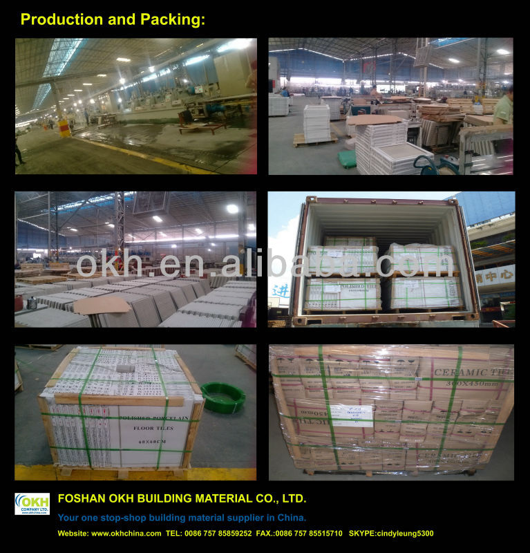 China Porcelain tile double loading