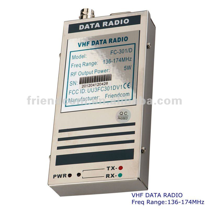 /vhfuhf5wデータ無線モデム、 ceおよびfcc認証仕入れ・メーカー・工場