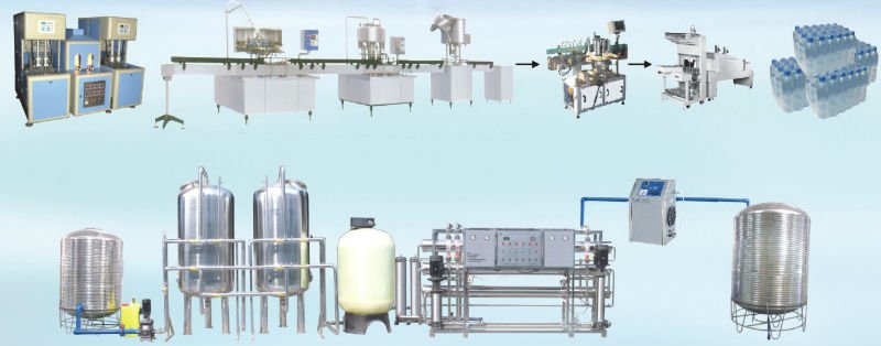 Macine/の天然水の充填機の水差し機械を満たす1000-2000BPH自動びん詰めにされた飲料水問屋・仕入れ・卸・卸売り