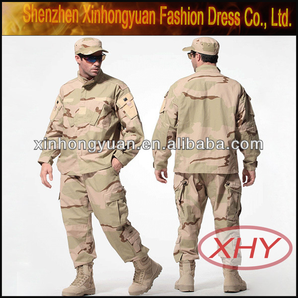 Acu2terylene/綿の軍隊の軍事衣類デジタルウッドランド迷彩問屋・仕入れ・卸・卸売り