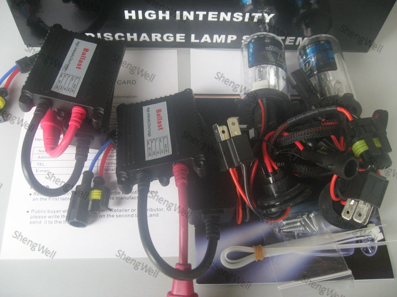 Slim hi lo beam H4 H13 9004/7 hid xenon 12v/35w 100% plug & play 12month warranty CE qualified conversion kit hid xenon