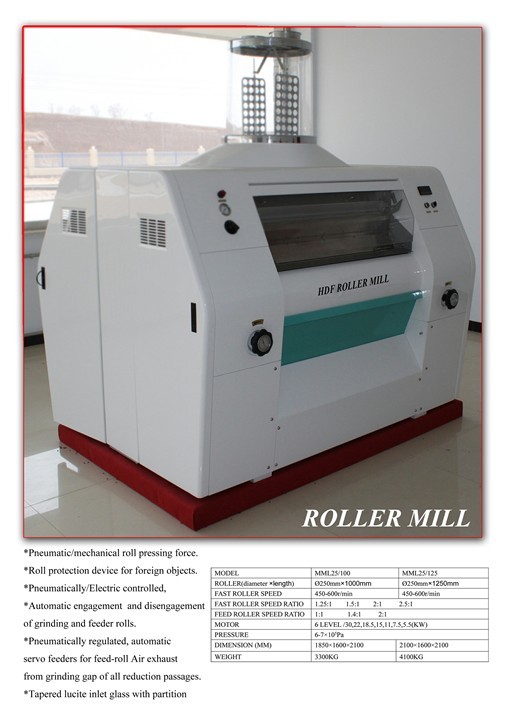 Automatic Middle capacity of maize milling machine for hot sale
